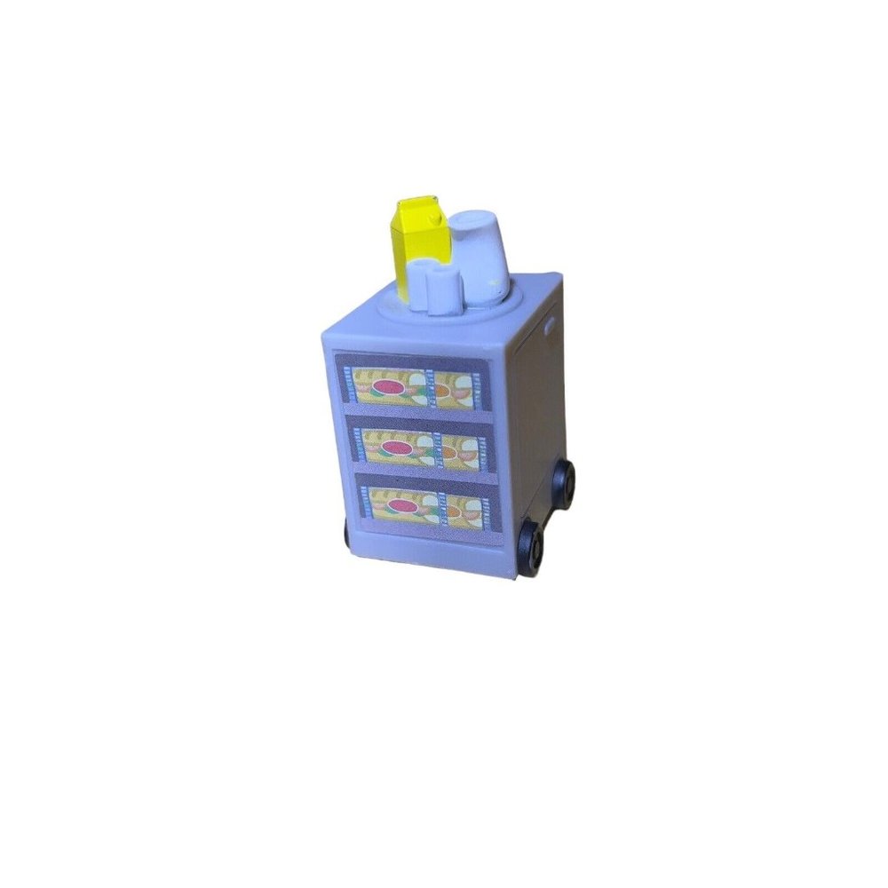 Peppa‎ Pig Flight Attendant Airplane Beverage Cart Jazwares Toy